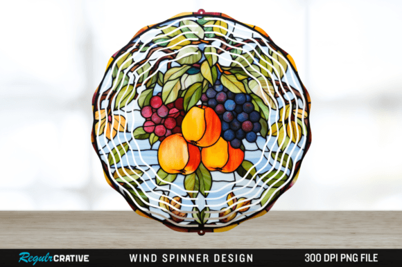 Download FREE 3D Fruit Sublimation Wind Spinner - Sublimation wind spinner Collection