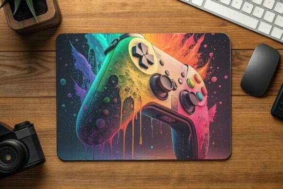 Download Gaming Controller Mouse Pad Sublimation - Premium Resources