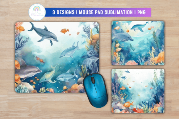 Download Under the Sea Mouse Pad Sublimation - Premium Resources
